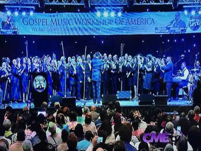 GMWA mass choir performing at national convention